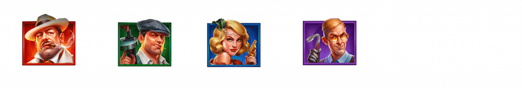 BNG電子老虎機搶銀行:集鴻運 賠率符號