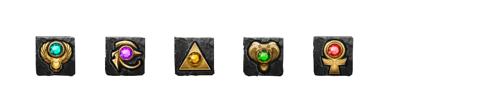 QT電子老虎機阿努比斯之手 符號賠率