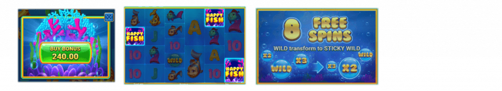 BNG電子老虎機快樂魚 免費遊戲特色