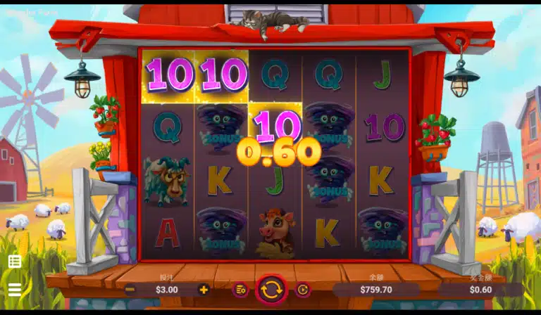 QT電子老虎機奇跡農場