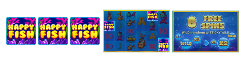 BNG電子老虎機快樂魚 免費遊戲特色