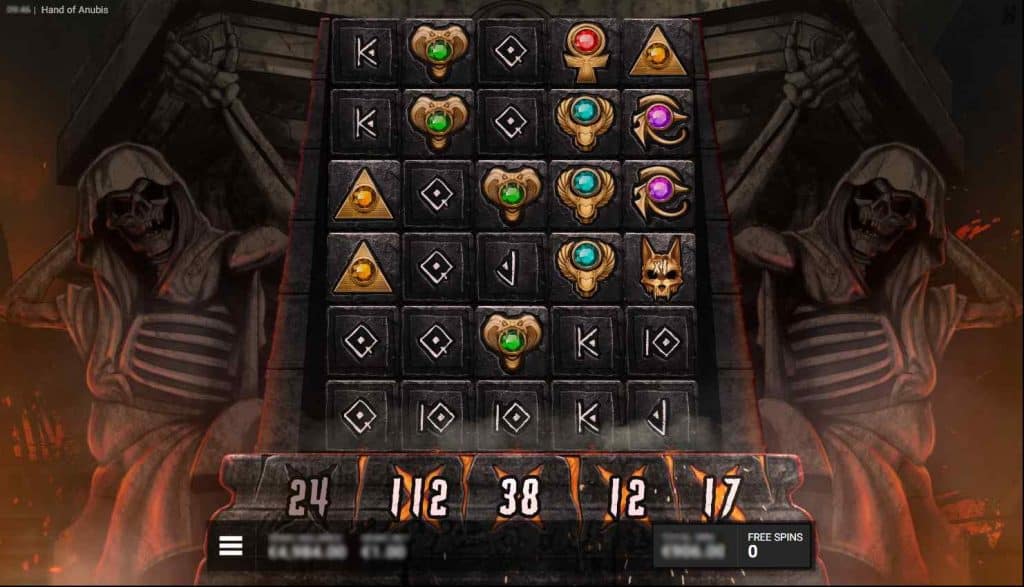 QT電子老虎機阿努比斯之手 免費遊戲特色系統