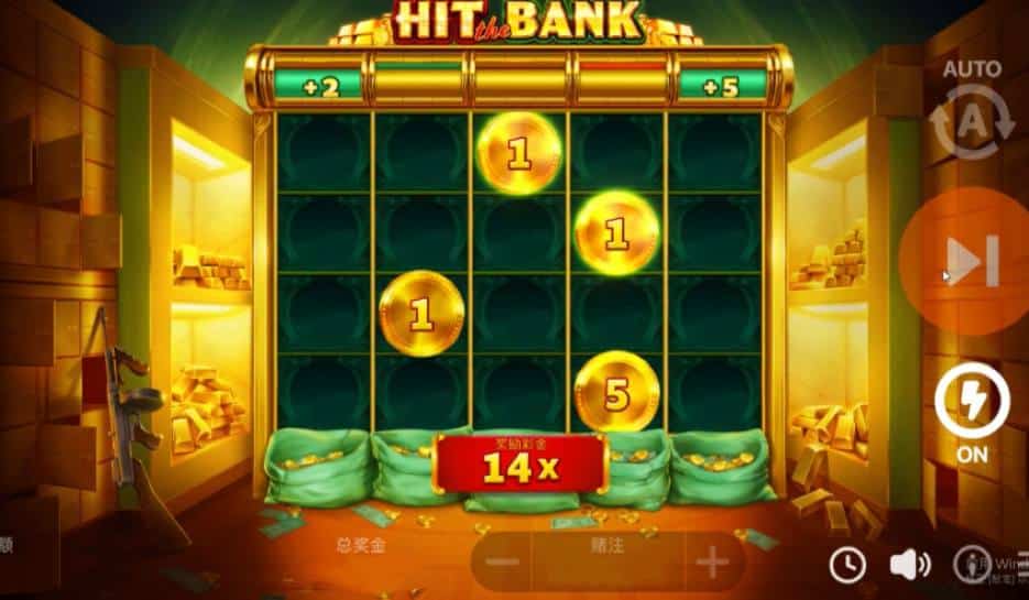 BNG電子老虎機搶銀行:集鴻運