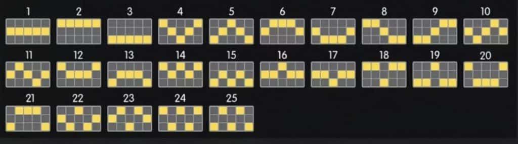 GR電子老虎機海盜寶藏 25條賠付線
