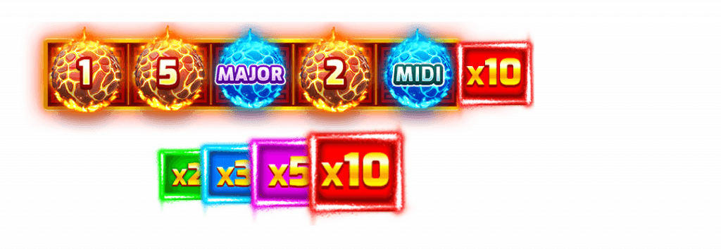 BNG電子老虎機烈焰阿茲特克2集鴻運 MULTIPLIER FEATURE特色