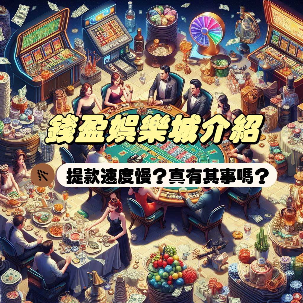 錢盈娛樂城介紹：提款速度較慢嗎?真有其事?