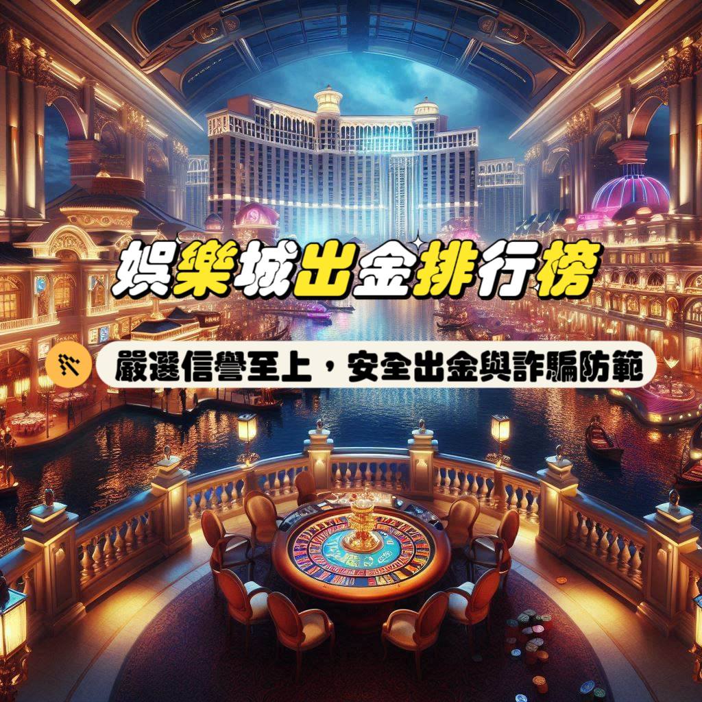 嚴選信譽至上！娛樂城出金排行榜：安全出金與防詐騙攻略