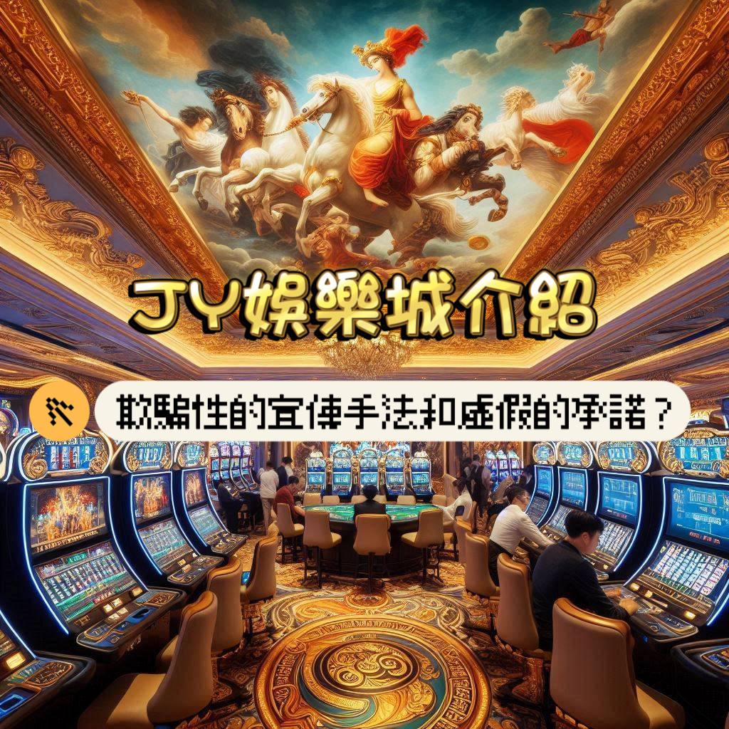 JY娛樂城介紹：欺騙性的宣傳手法和虛假的承諾?