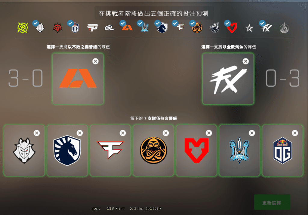 如何更準確地預測CS:GO賽果