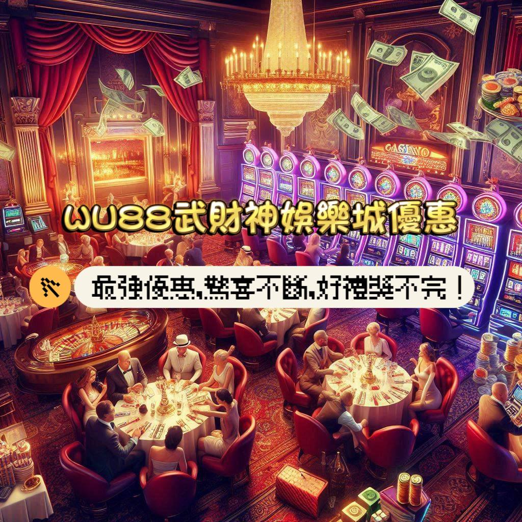 WU88武財神娛樂城優惠：最強優惠，驚喜不斷，好禮獎不完！