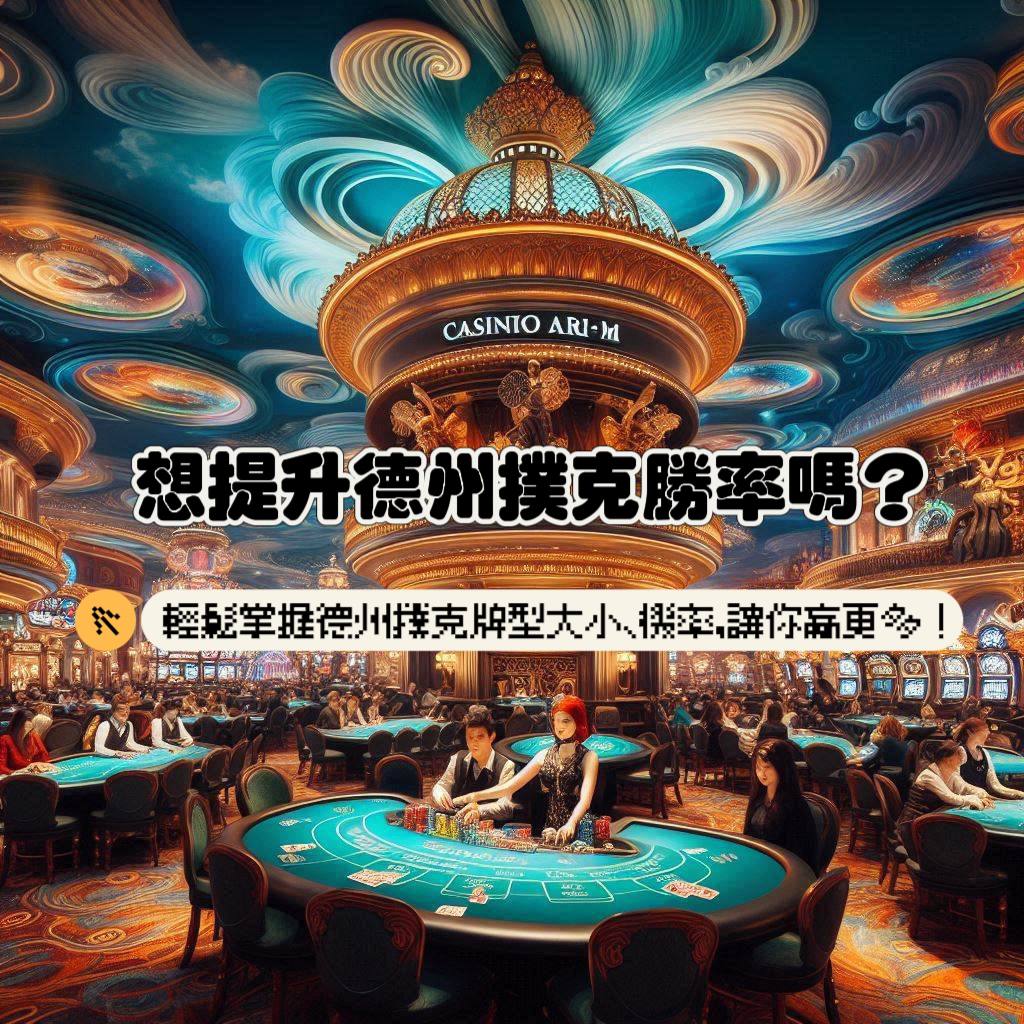 想提升勝率嗎！ 輕鬆掌握德州撲克牌型大小，讓你贏得更多！