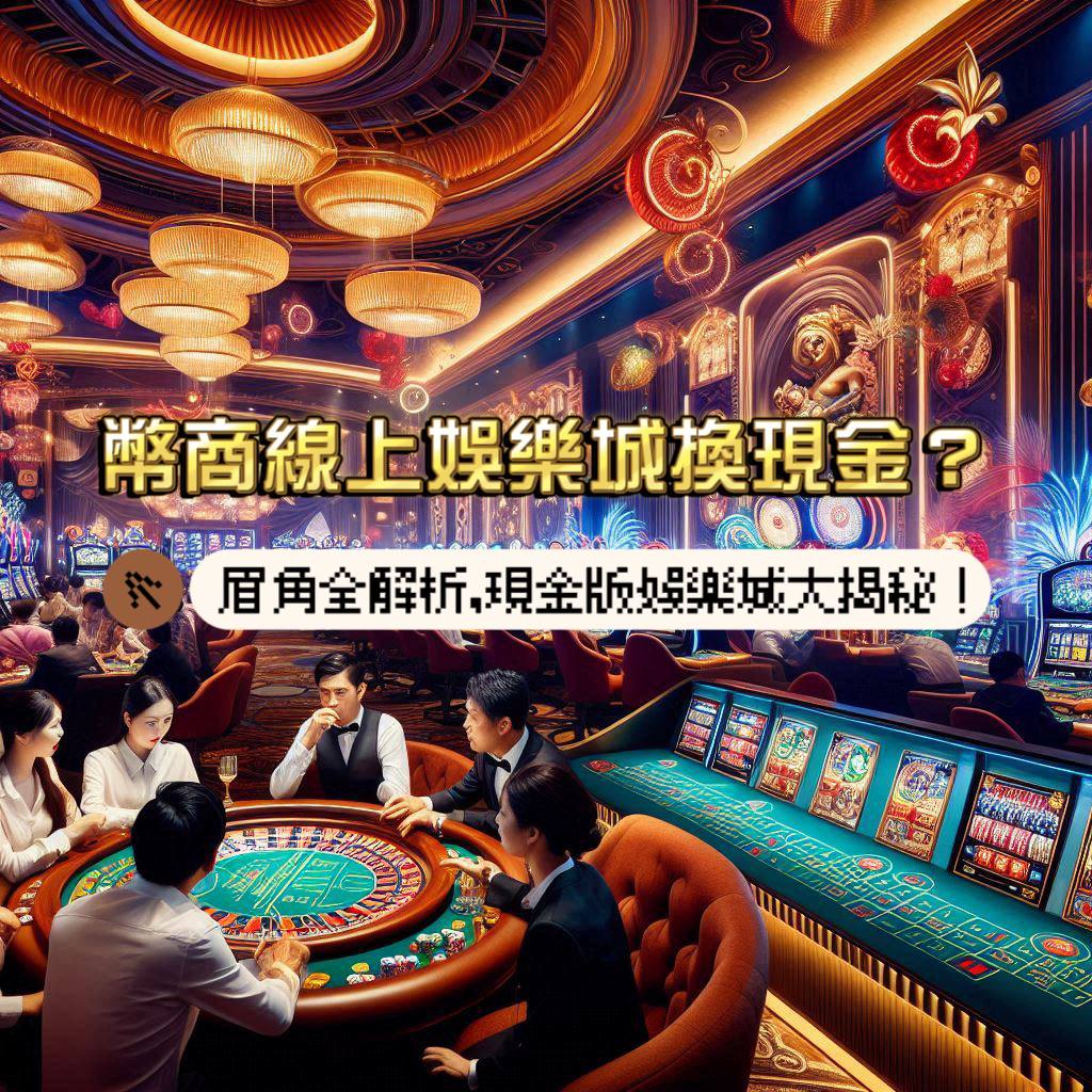 幣商線上娛樂城換現金的眉角全解析!現金版娛樂城大揭密!