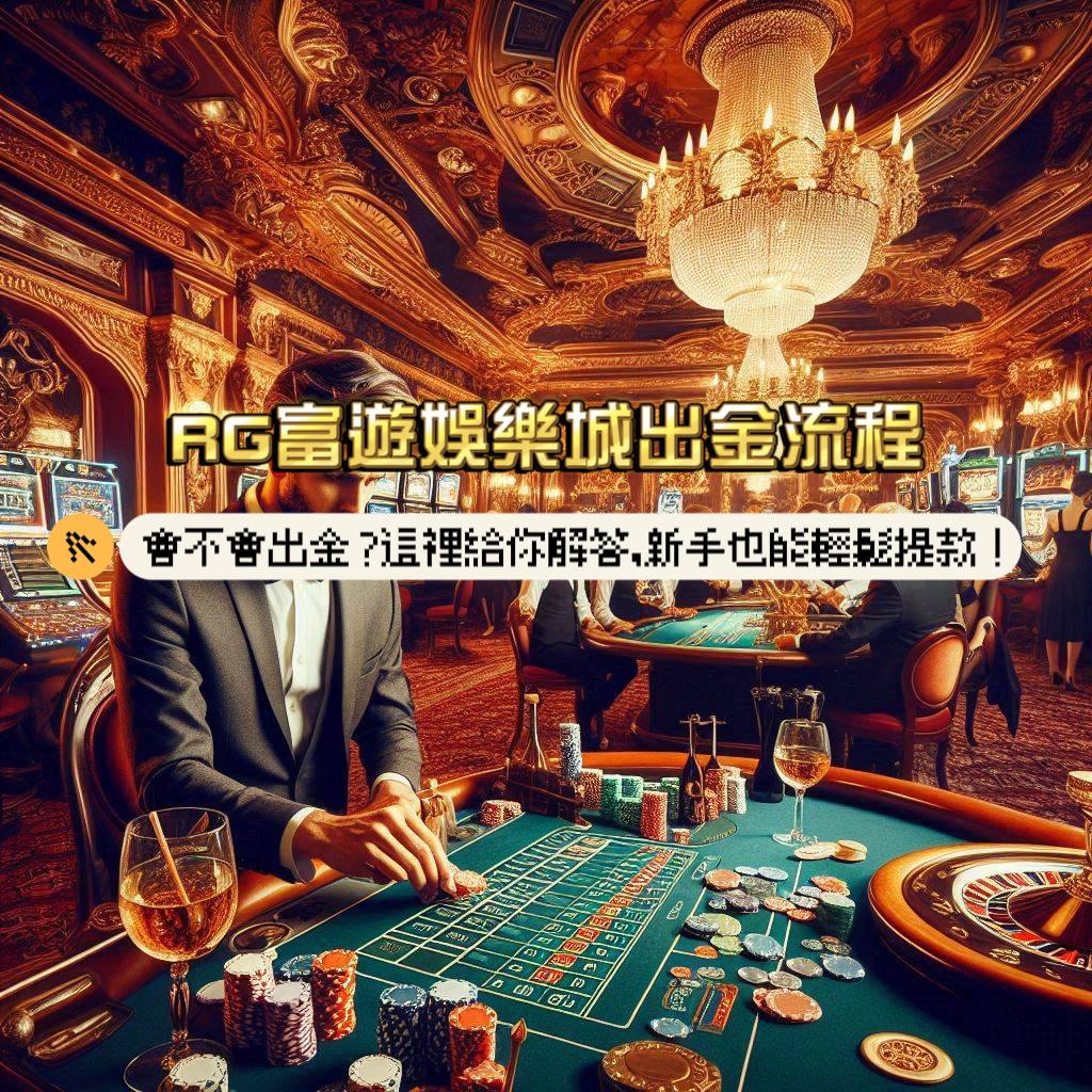 RG富遊娛樂城出金教學！會不會出金？這裡給你解答！新手也能輕鬆領錢！