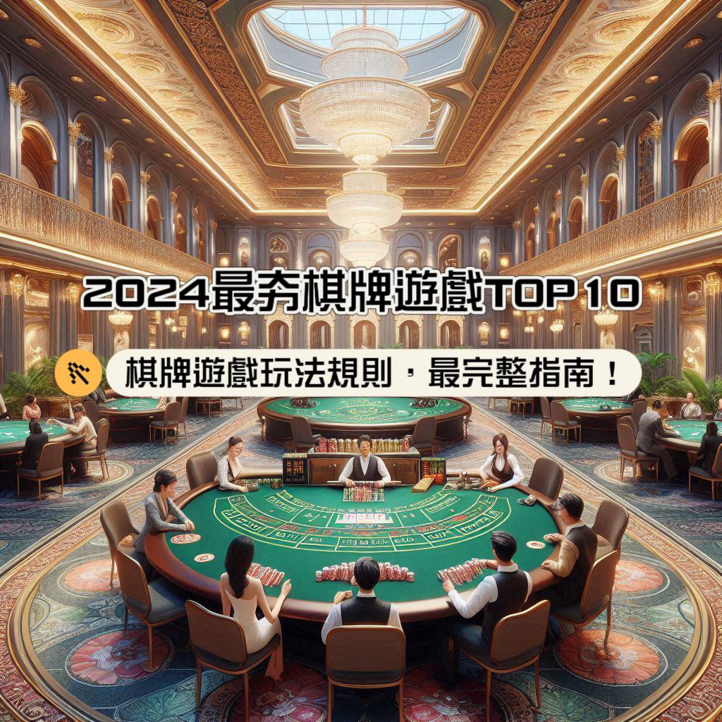2024最夯棋牌遊戲TOP 10，棋牌遊戲玩法總整理，最完整的遊戲指南！