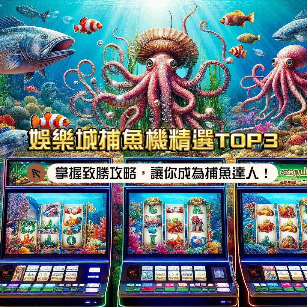 掌握致勝攻略!娛樂城捕魚機精選TOP3,讓你成為捕魚達人!