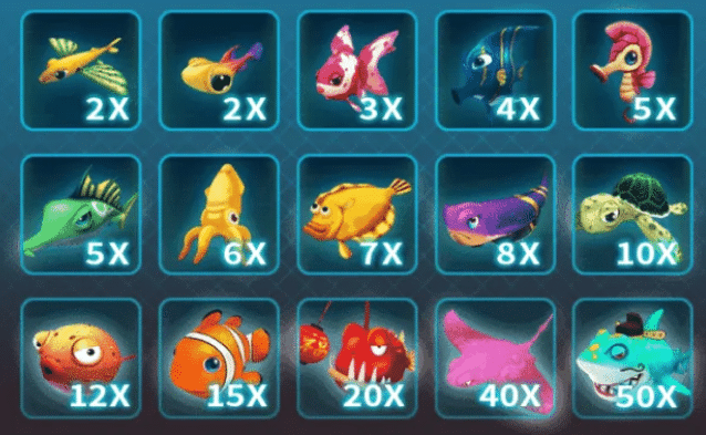 RSG電子八爪海霸王捕魚機賠率