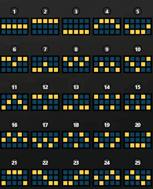 ATG電子魔龍之戰老虎機 25條賠付線