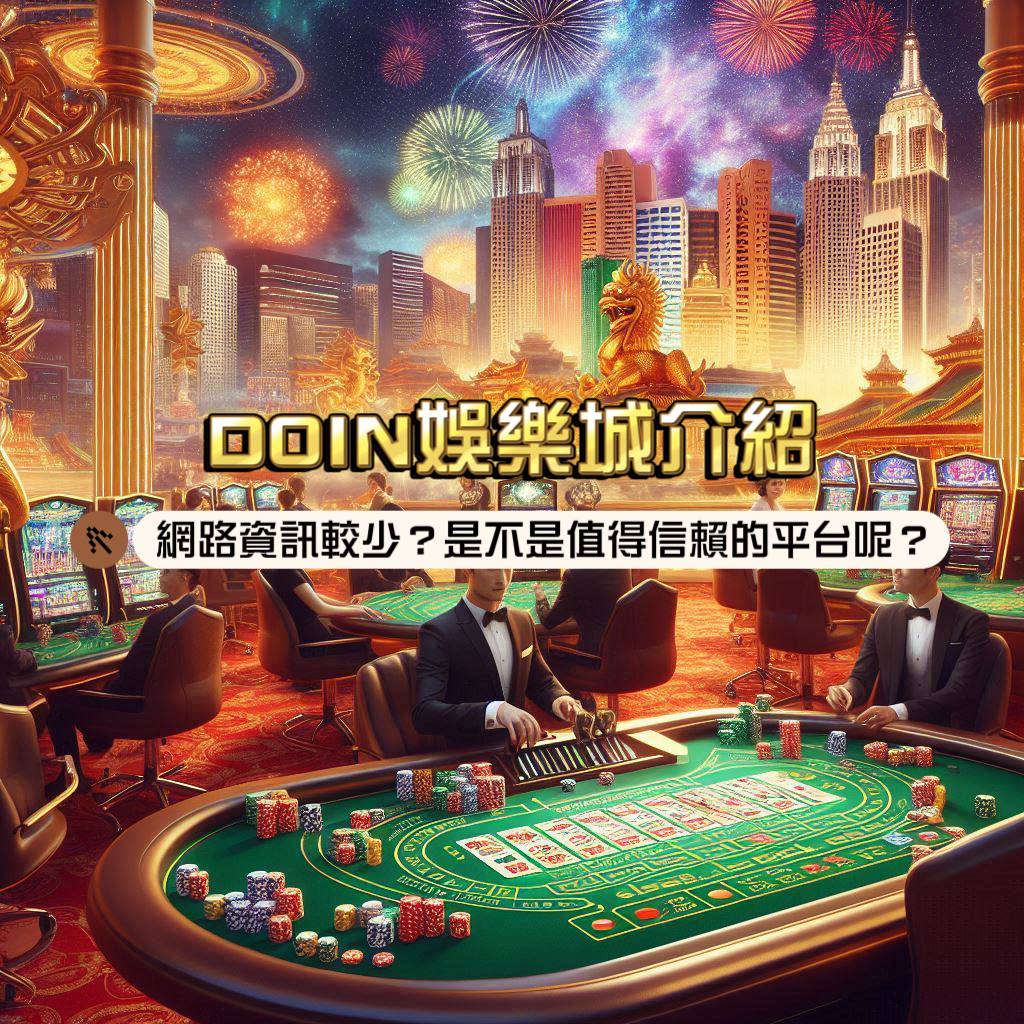 DOIN娛樂城介紹：網路資訊較少？是不是值得信賴的平台呢？
