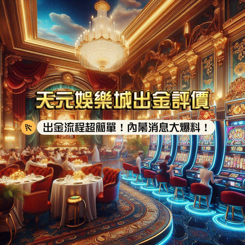 天元娛樂城出金評價，出金流程超簡單！內幕消息大爆料！