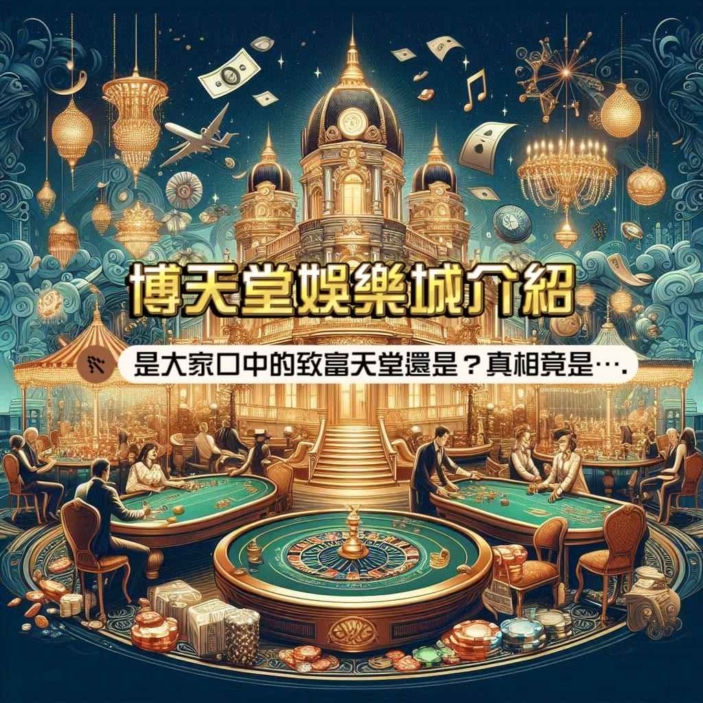 博天堂娛樂城介紹：是大家口中的致富天堂還是？真相竟是...