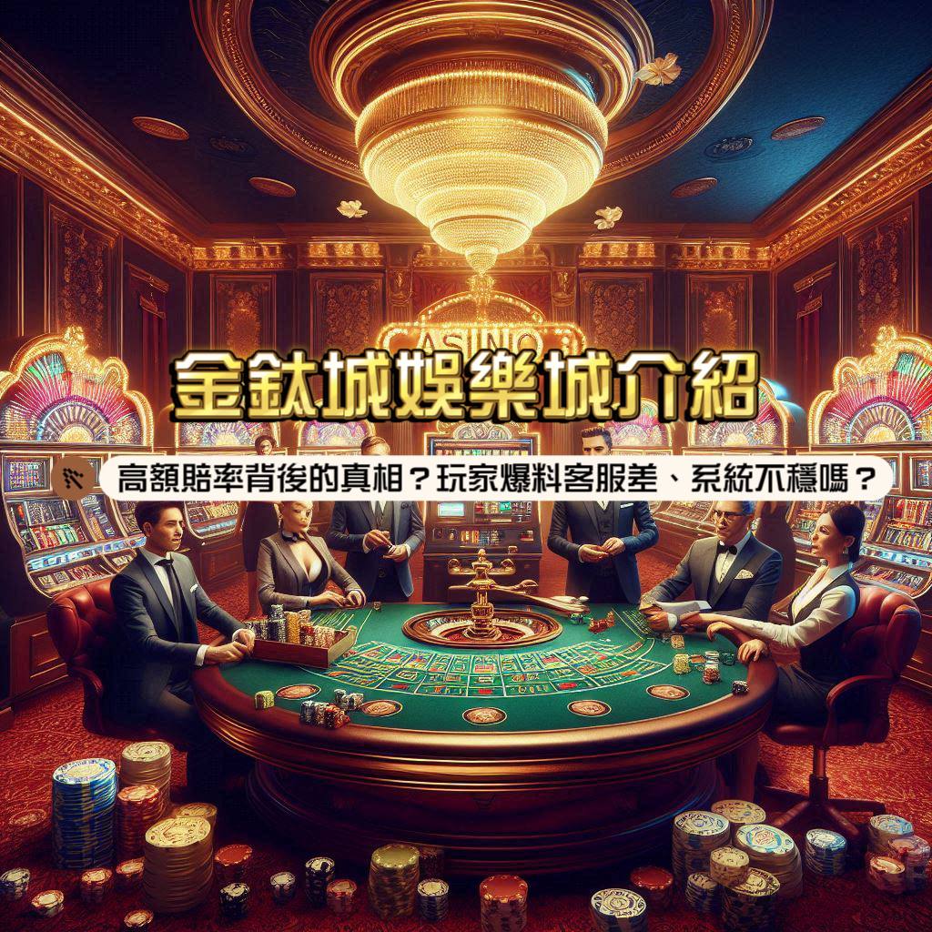 金鈦城娛樂城評價:高額賠率背後的真相?玩家爆料客服差、系統不穩?