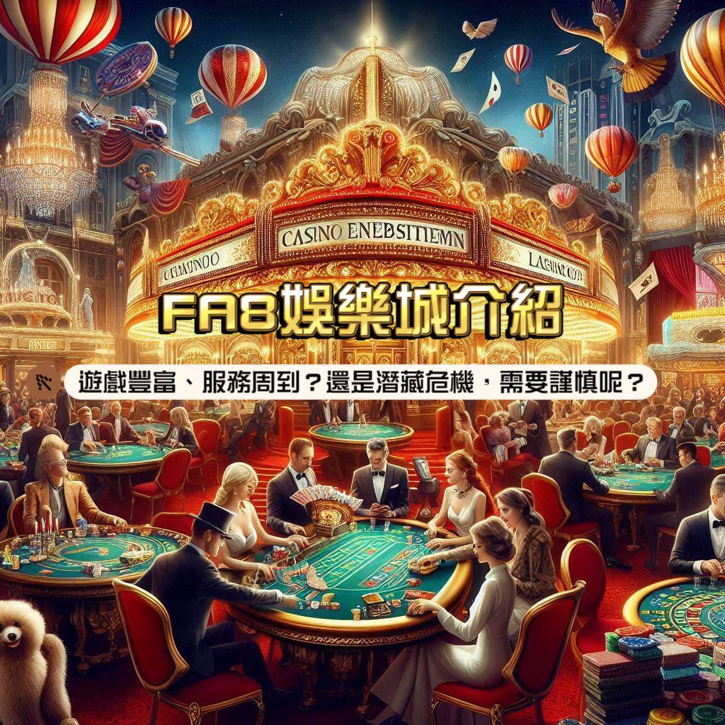 FA8娛樂城介紹：遊戲豐富、服務周到？還是潛藏危機，需要謹慎呢？
