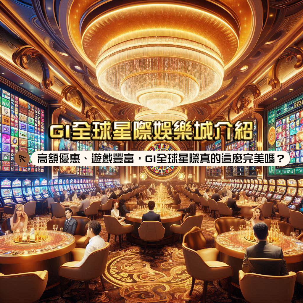 GI全球星際娛樂城介紹：高額優惠、遊戲豐富，GI全球星際真的這麼完美嗎？