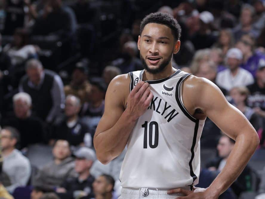 NBA》Ben Simmons再成焦點!3出手2分籃網險勝,背傷復發恐成隱憂!