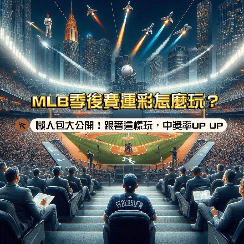 MLB季後賽運彩怎麼玩？懶人包大公開！跟著這樣玩，中獎率UP UP！
