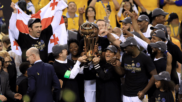 第五名:2016年勇士