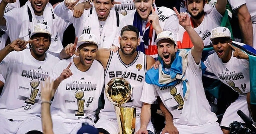 第三名:2014年馬刺