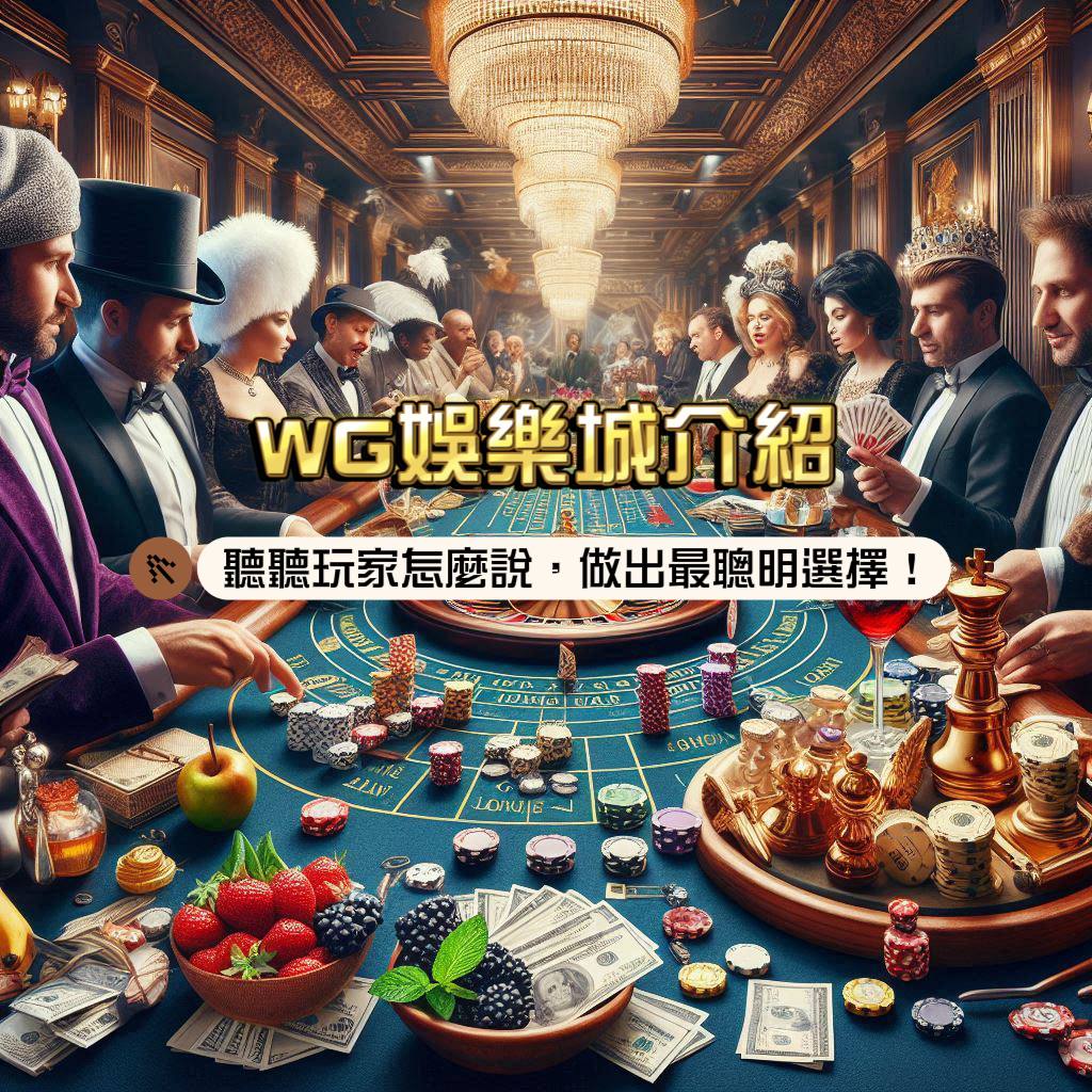 WG娛樂城介紹：聽聽其他玩家怎麼說，做出最聰明的選擇！