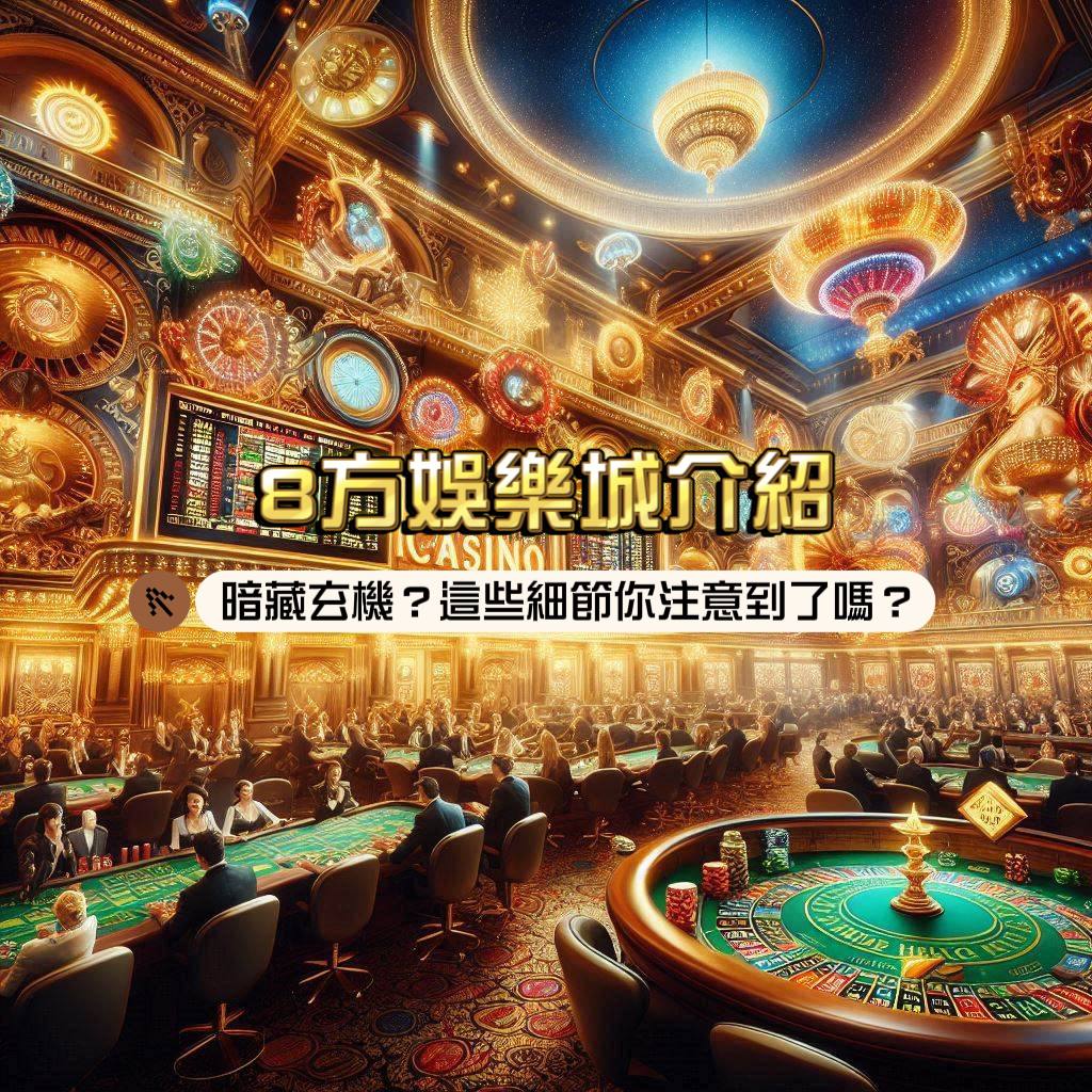 8方娛樂城介紹：暗藏玄機？這些細節你注意到了嗎？