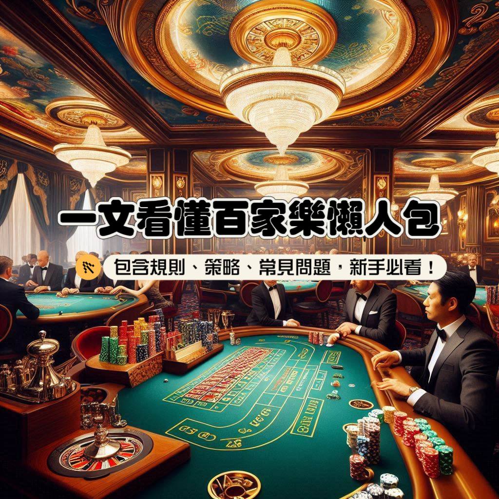 一文看懂百家樂懶人包！包含規則、策略、常見問題，新手必看！