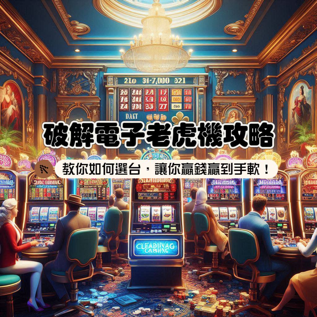 破解電子老虎機密碼！專家教你如何選台，讓你贏錢贏到手軟！