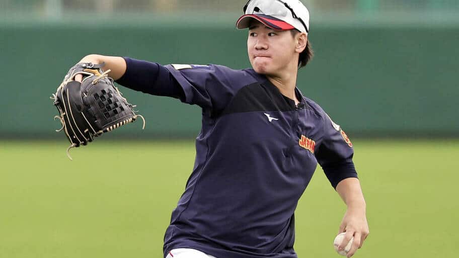 12強賽》世界棒球前哨戰！井上溫大霸氣開局，日本武士5:0橫掃廣島，火力全開！