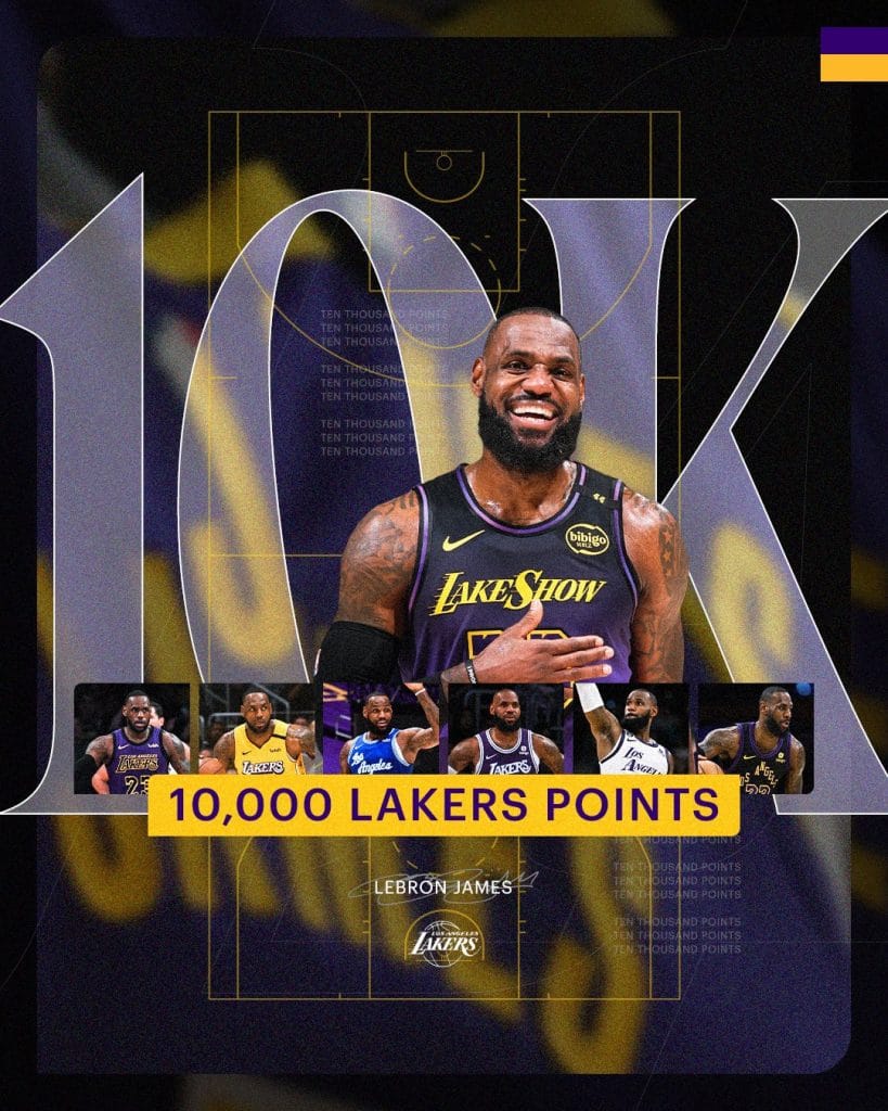 NBA》詹皇締造歷史紀錄之夜，AD也瘋狂！狂抓20籃板外加20分，助湖人113：100擊敗國王！