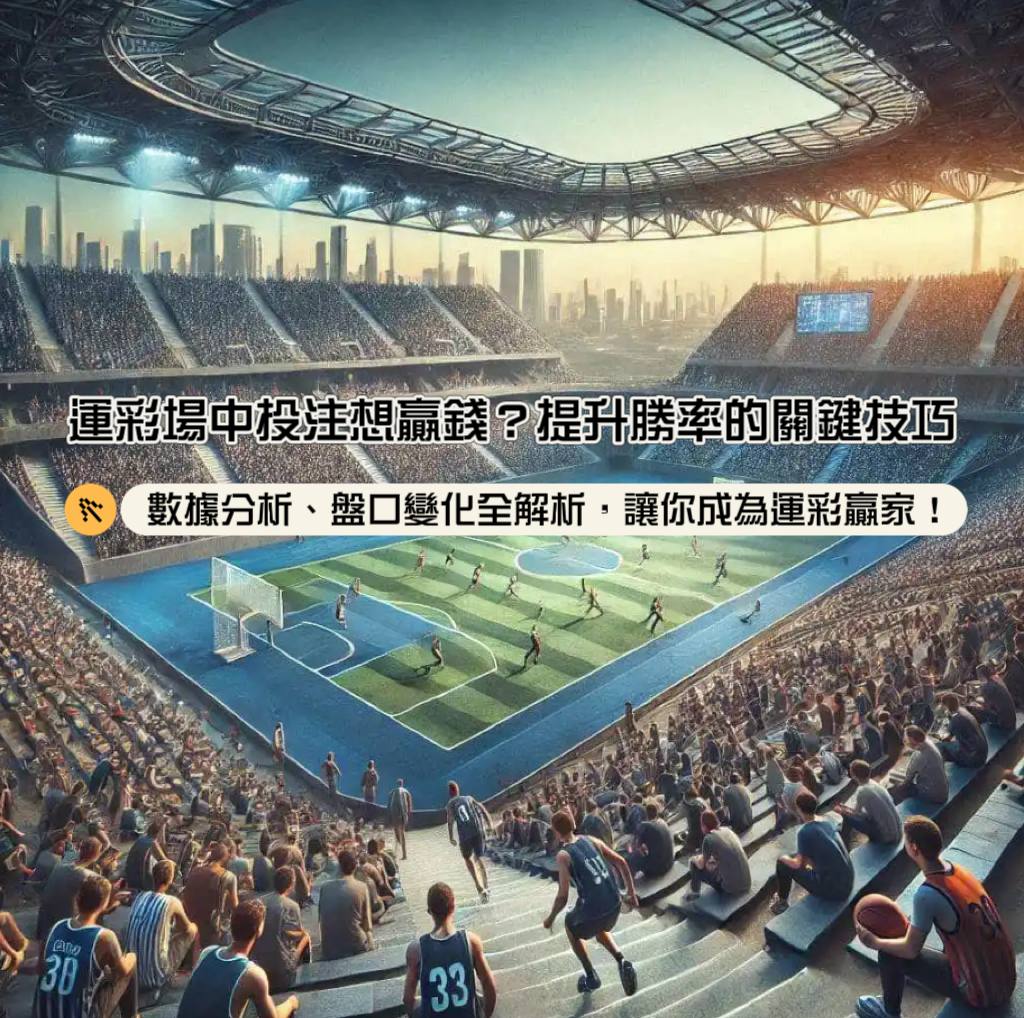 運彩場中投注想贏錢？提升勝率的關鍵技巧！數據分析、盤口變化全解析，讓你成為運彩贏家！