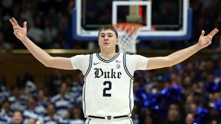NBA》Flagg表現徹底爆發!單場狂砍42分改寫紀錄,劍指NBA選秀狀元寶座