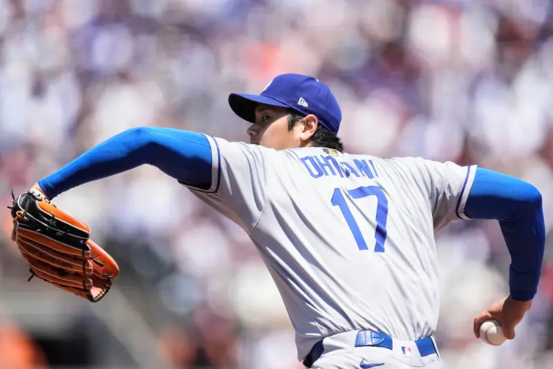 MLB》大谷翔平的火球秀!狂飆160公里宰制巨人,道奇2:1驚險收下勝利