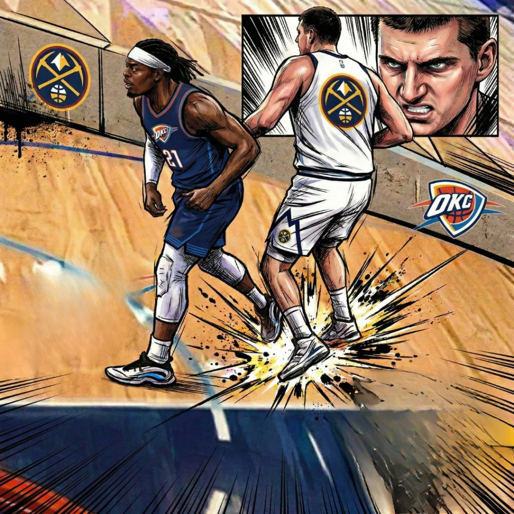 Jokic 罕見動怒背後：為什麼 NBA 開始對「隱形絆腳」零容忍？